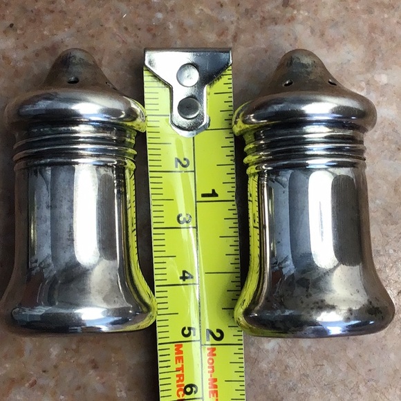 Sterling Silver Salt and Pepper Shakers - Picture 5 of 7
